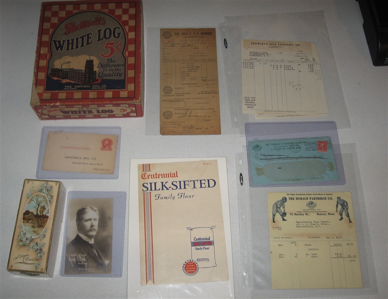 1920s-50s Lot of (25) Items Related to Baseball 