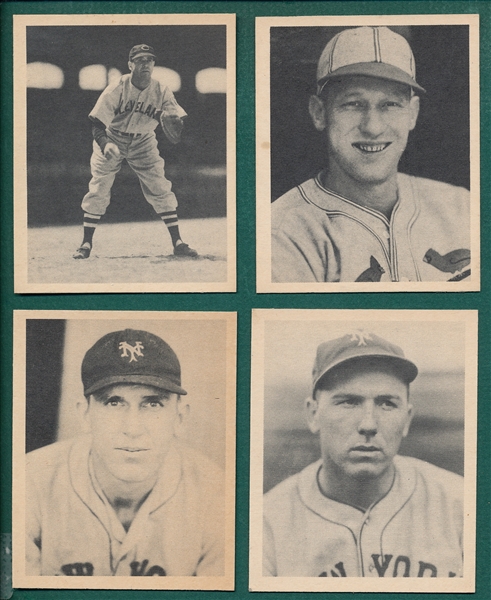 1939 Play Ball Lot of (4) W/ #5 Sewell