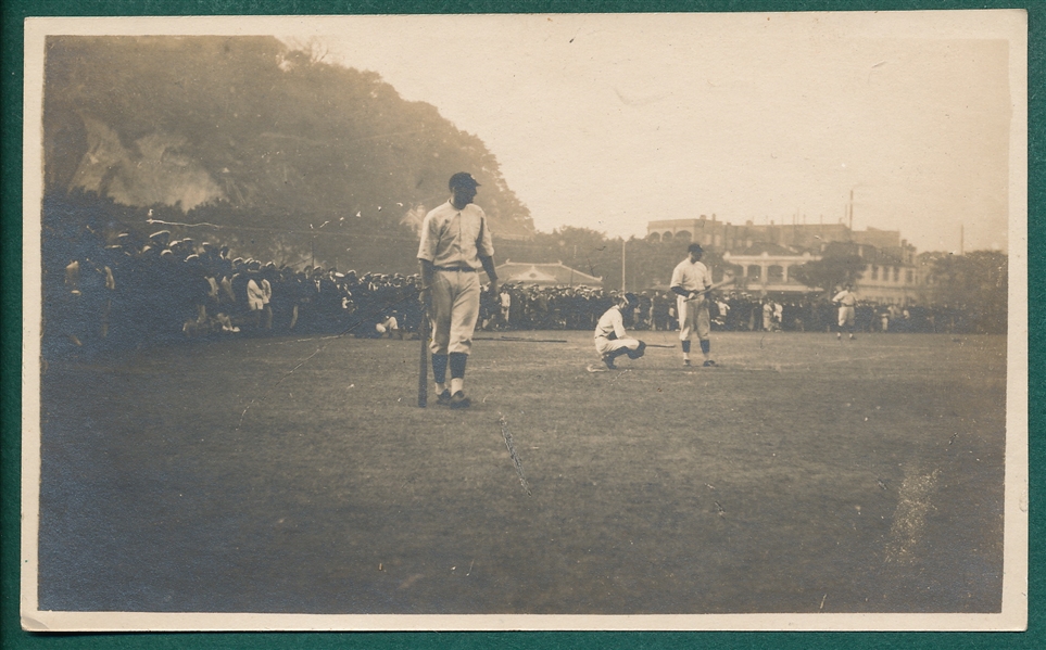 1910s Photo/PC Depicting Baseball Game