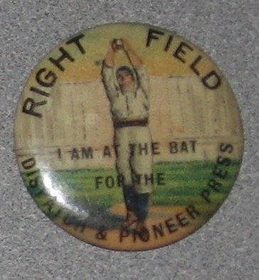 1890s Baseball Position Pinbacks, Lot of (5)