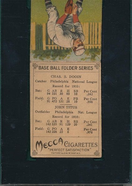 1911 T201 Double Folders Mecca Cigarettes Lot of (3) SGC 