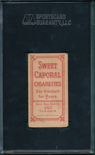 1909-1911 T206 Cree Sweet Caporal Cigarettes SGC 40 