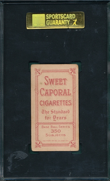 1909-1911 T206 Doolin Sweet Caporal Cigarettes SGC 40 