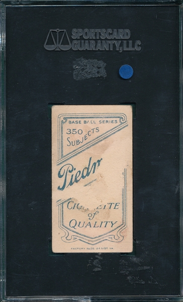 1909-1911 T206 Powell Piedmont Cigarettes SGC 10