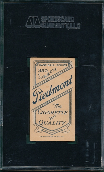 1909-1911 T206 Beckley Piedmont Cigarettes SGC 60