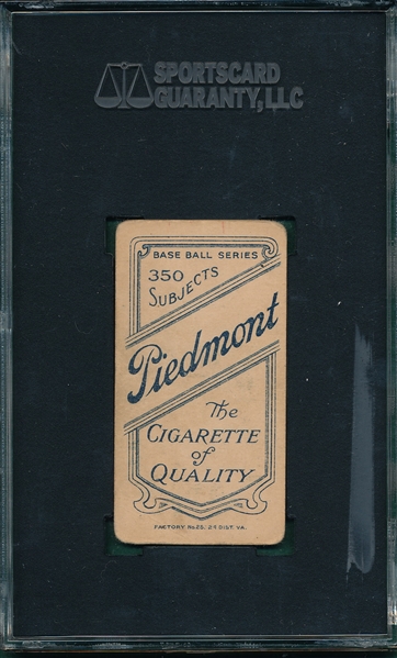 1909-1911 T206 Clancy Piedmont Cigarettes SGC 35