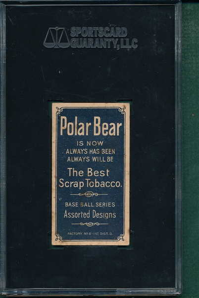 1909-1911 T206 Hallman Polar Bear SGC 40