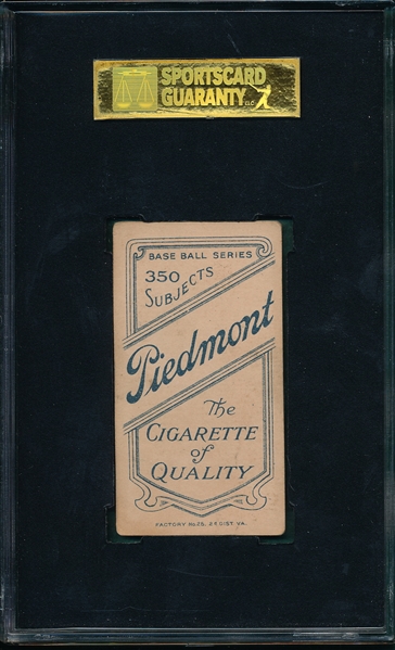 1909-1911 T206 Grimshaw Piedmont Cigarettes SGC 40 