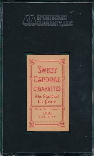 1909-1911 T206 Joss, Pitching, Sweet Caporal Cigarettes SGC 60