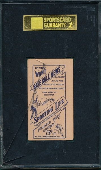 1910-11 M116 Freguson, Sporting Life, SGC 40