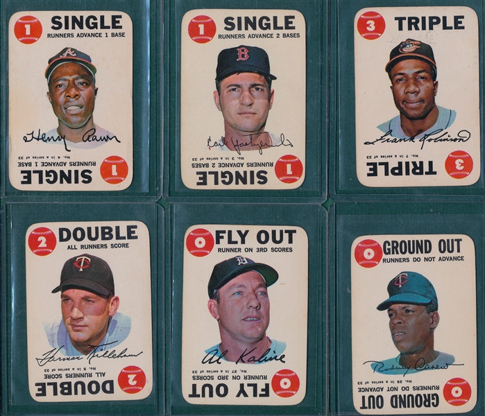 1968 Topps Game Lot of (50) W/ Aaron