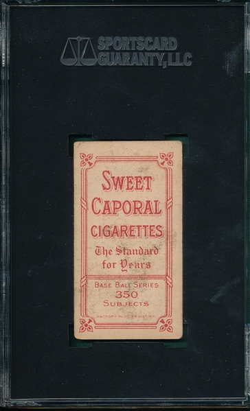 1909-1911 T206 O'Neil Sweet Caporal Cigarettes SGC 20