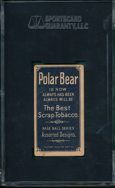 1909-1911 T206 Hummel Polar Bear SGC 55