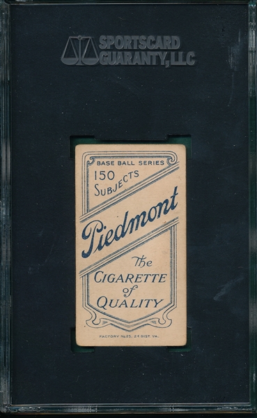 1909-1911 T206 Devlin Piedmont Cigarettes SGC 45