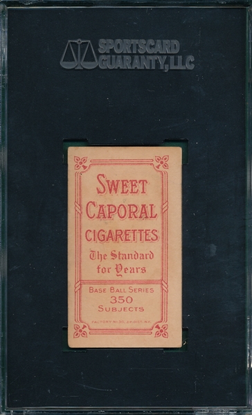 1909-1911 T206 Doyle, Joe, Sweet Caporal Cigarettes SGC 40
