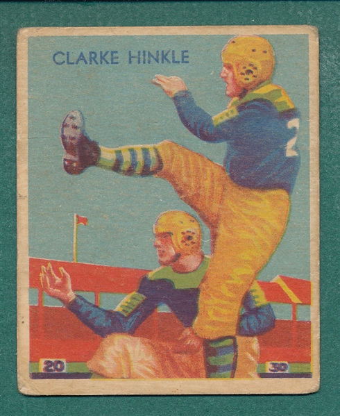 1935 National Chicle #24 Clarke Hinkle