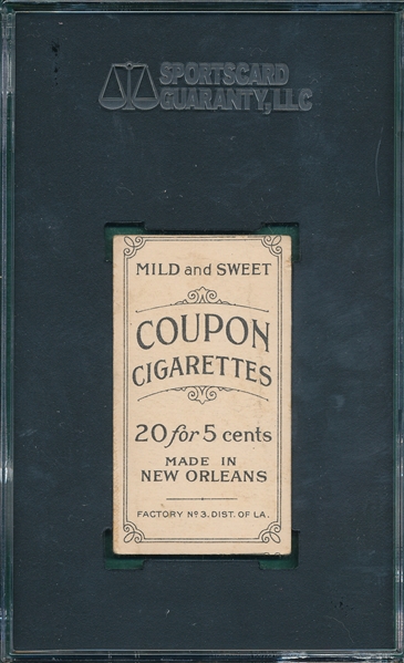 1914 T213-2 Needham Coupon Cigarettes SGC 30