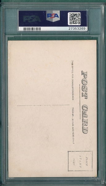 1913 M101-3 Vean Gregg Sporting New Postcard PSA 3