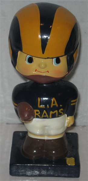 1960'S NFL Los Angeles Rams Bobblehead Nodder 