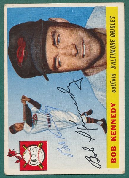 1955 Topps 3 Card Lot *All Autographed*