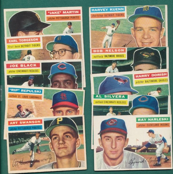 1953-56 Topps (25) card Lot W/ McDougald