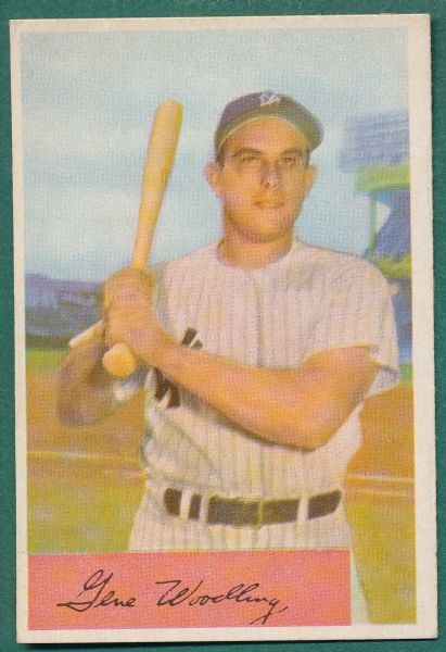 1954 Bowman (61) Card Lot W/ Woodling