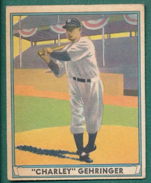 1941 Playball #19 Charley Gehringer