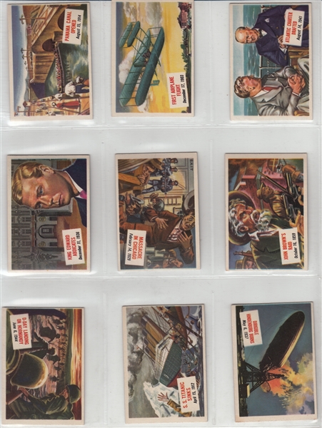 1954 Topps Scoops Partial Set of (78)