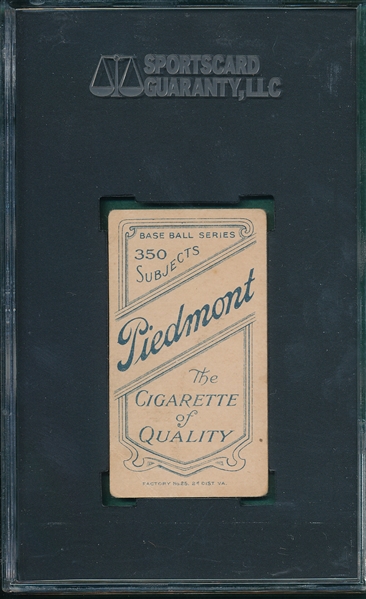 1909-1911 T206 Wilson Piedmont Cigarettes SGC 40 