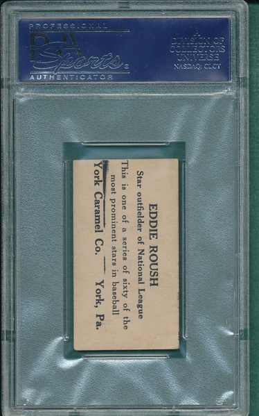 1927 E210-1 #53 Eddie Rousch York Caramels PSA 5
