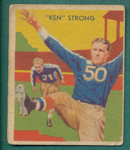 1935 National Chicle #7 Ken Strong