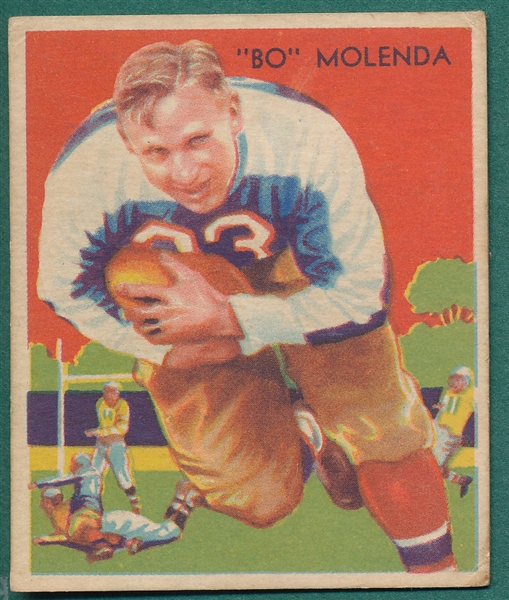 1935 National Chicle #2 Bo Molenda