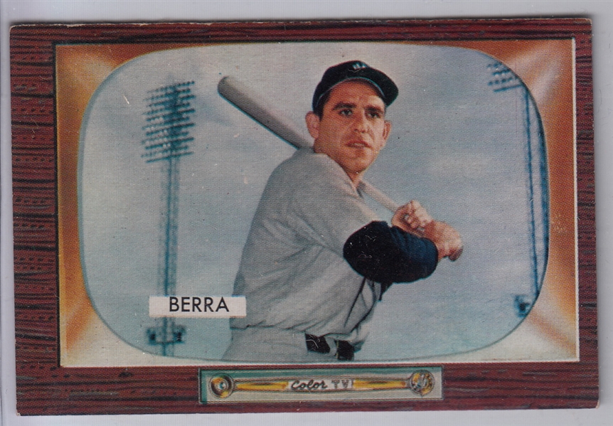 1955 Bowman #168 Yogi Berra