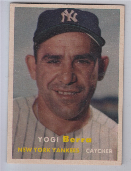 1957 Topps #2 Yogi Berra
