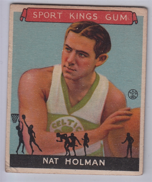 1933 Sport Kings #3 Nat Holman