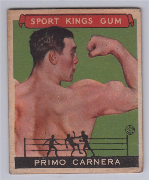 1933 Sport Kings #43 Primo Carnera