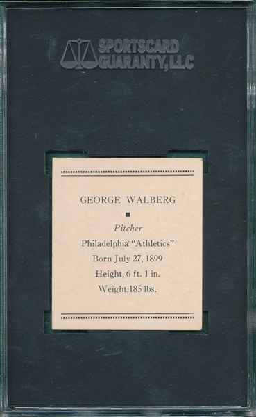 1933 R305 Walberg Tatto Orbit SGC 60