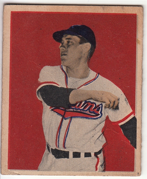 1949 Bowman #27 Bob Feller 