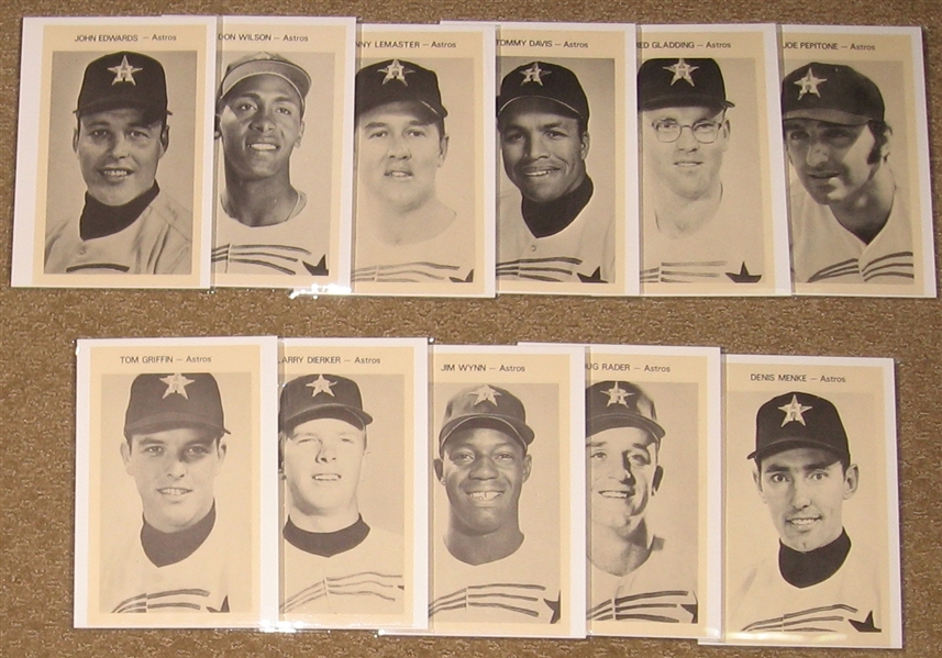 1971 c. Astros & Tigers Team Issued Photos
