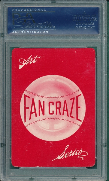 1906 Fan Craze, NL, Luther Taylor PSA 6