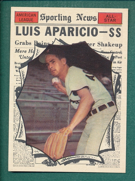 1961 Topps #574 Luis Aparicio, AS *Hi #*