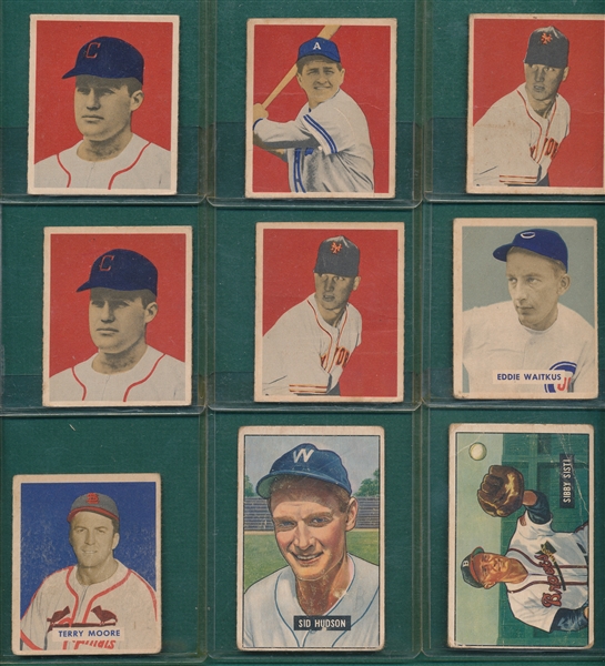 1949/51 Bowman Lot of (12)
