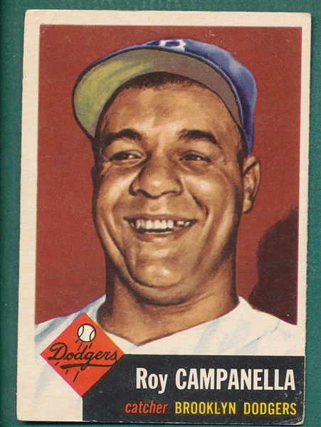 1953 Topps #27 Roy Campanella 