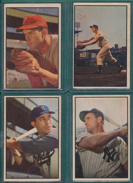 1953 Bowman Color & 54 Bowman Lot of (34) W/ Roberts