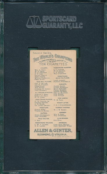 1888 N29 John Morrell Allen & Ginter Cigarettes SGC 45