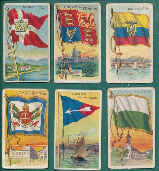 1909-11 T59 Flags Different Backs Lot of (40) 