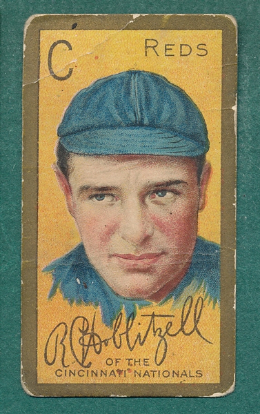 1911 T205 Hoblitzell, Incorrect Name, Sweet Caporal Cigarettes