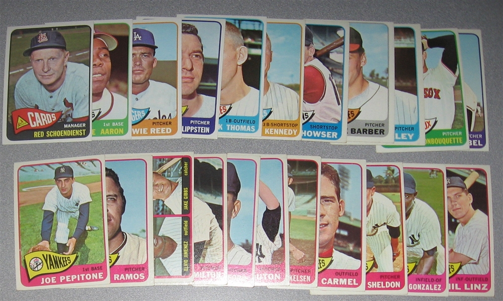 1965 Topps Lot of (26) W/ Stargell