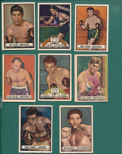 1910s-50s Lot of (23) Boxers W/ PSA & Jim Jeffries