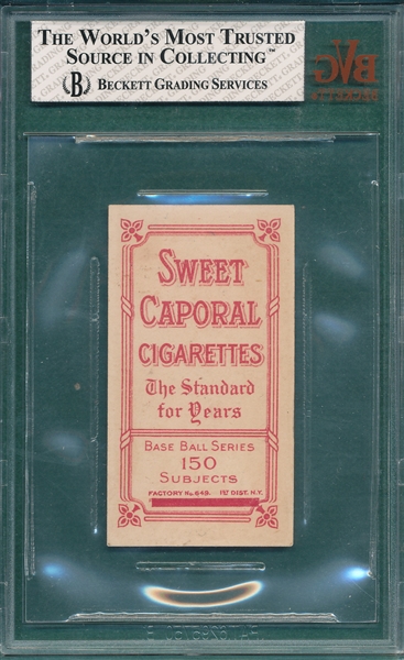 1909-1911 T206 Bransfield Sweet Caporal Cigarettes BVG 5